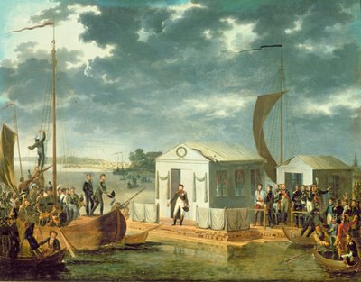 Trattato di Tilsit, 1807 da Adolphe Roehn